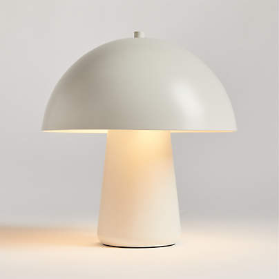 Joy 13" Kids White Table Lamp by Leanne Ford