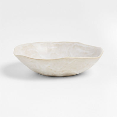 View Kiln Off-White Pasta Bowl by Leanne Ford details