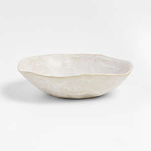 DOWAN 20 OZ Ceramic Soup Bowls & Cereal Bowls - White Bowls Set of 6 for  Kitchen - Bowls for Cereal, Soup, Oatmeal, Rice, Pasta, Salad - Dishwasher  