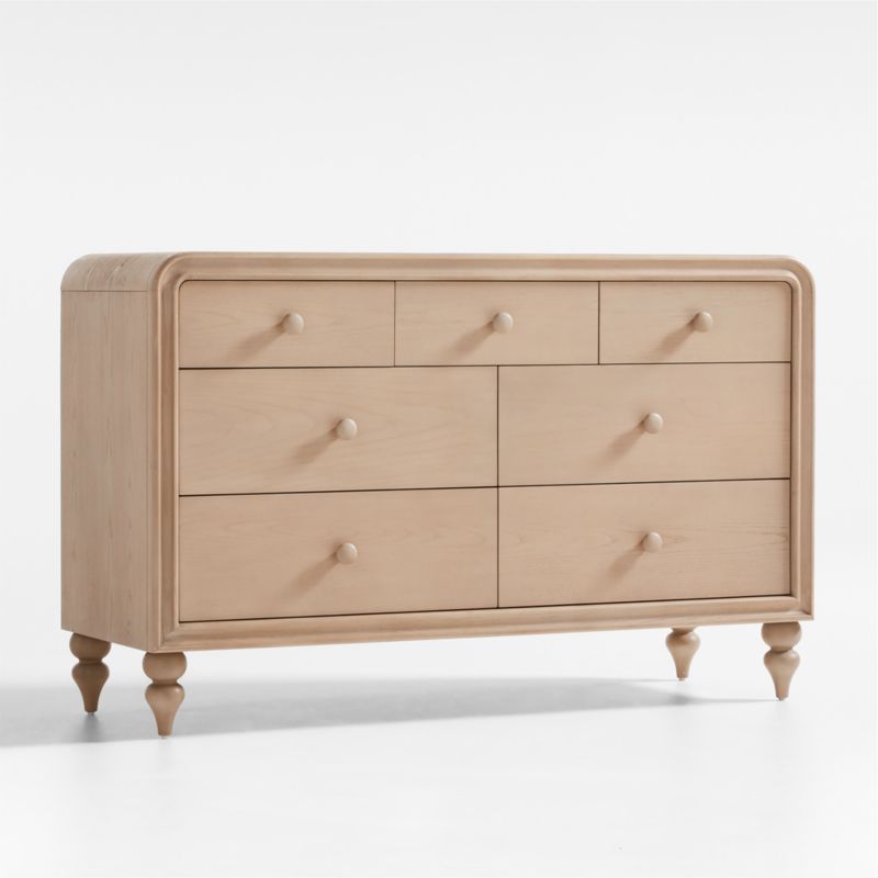 Lennox Natural Wood 7-Drawer Dresser by Leanne Ford - image 4 of 11