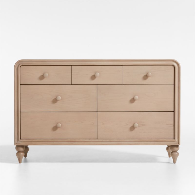 Lennox Natural Wood 7-Drawer Dresser by Leanne Ford - image 0 of 11