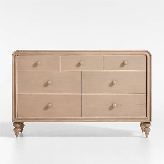 Lennox Natural Wood 7-Drawer Dresser by Leanne Ford