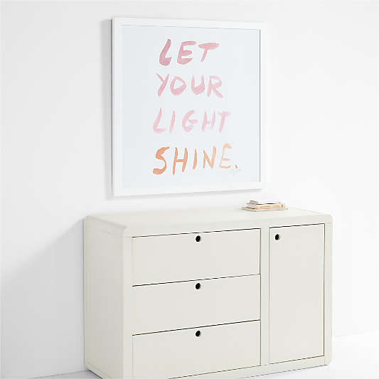 Let Your Light Shine Framed Wall Art by Leanne Ford Print