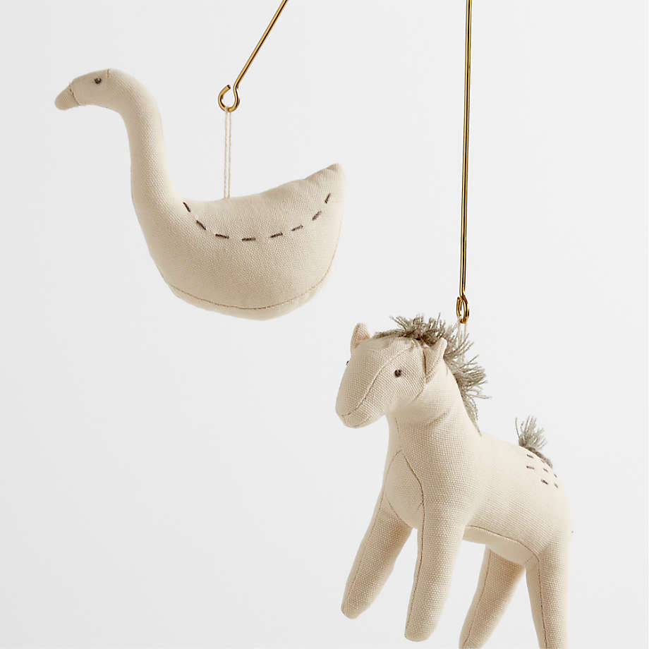 Zoo Animal Baby Mobile by Leanne Ford | Crate & Kids Canada