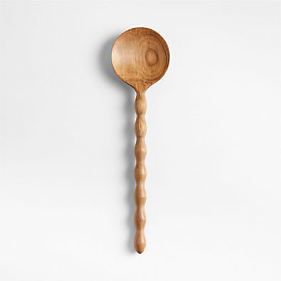 View Large Arbor Oak Wood Spoon by Laura Kim details