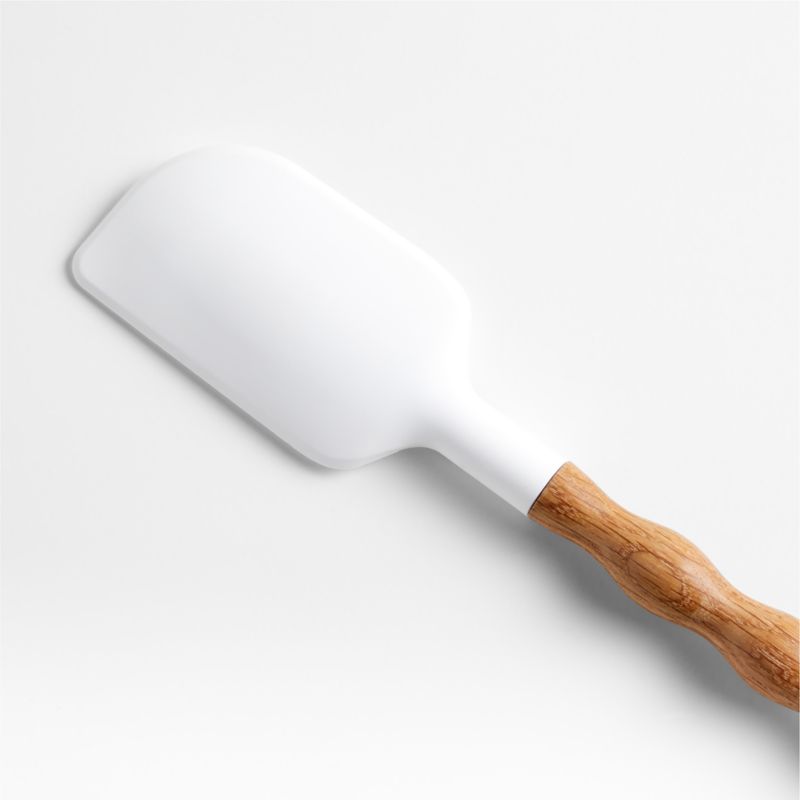 Arbor Silicone and Oak Wood Spatula by Laura Kim