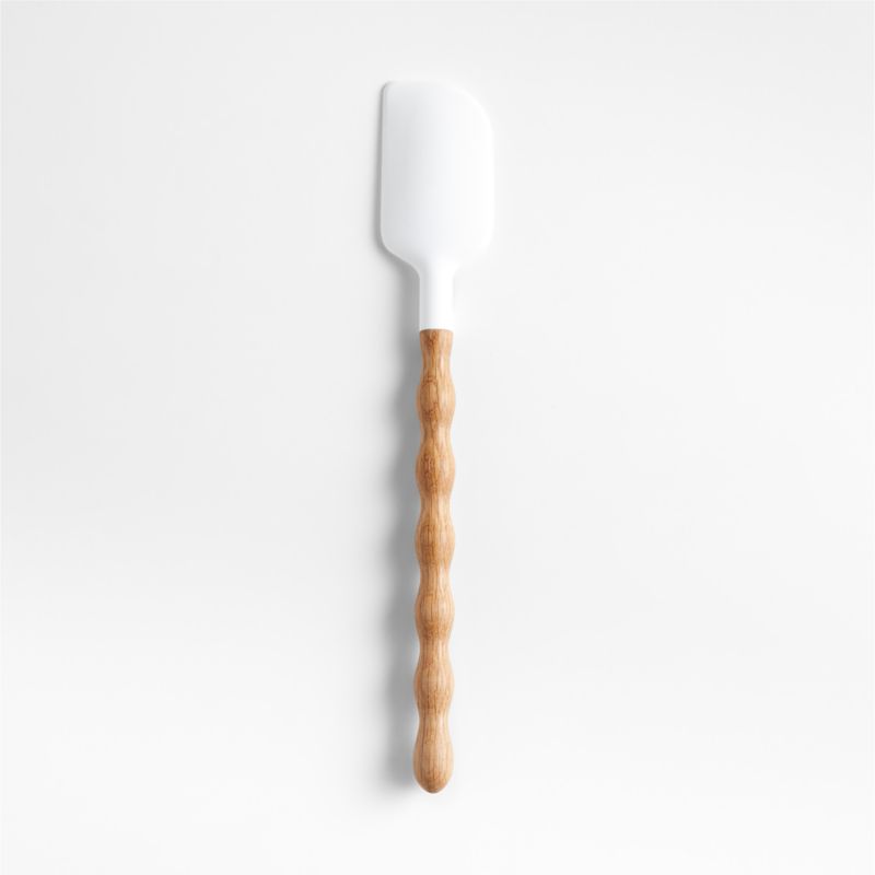 Arbor Silicone and Oak Wood Spatula by Laura Kim