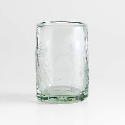 Botanical Studies 8-Oz. Recycled All Purpose Glass by Laura Kim