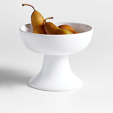 View Garden Fountain Small Earthenware Pedestal Bowl by Laura Kim details