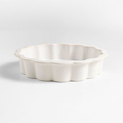 View Ceramic Scalloped Pie Dish by Laura Kim details