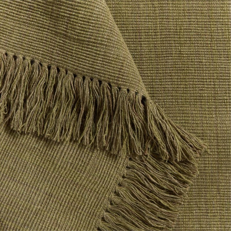 Flatweave Jute Tassel Oregano Green Area Rug 8'x10' by Laura Kim - image 4 of 6