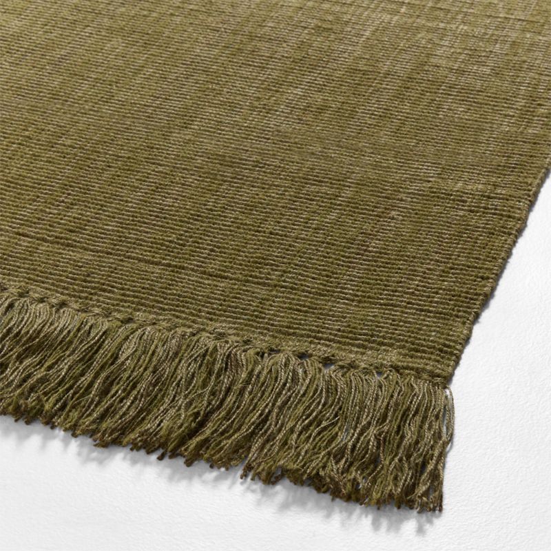 Flatweave Jute Tassel Oregano Green Area Rug 8'x10' by Laura Kim - image 5 of 6