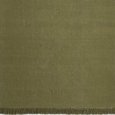 Flatweave Jute Tassel Oregano Green Area Rug 9'x12' by Laura Kim