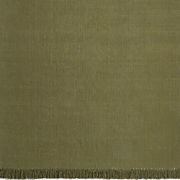 Flatweave Jute Tassel Oregano Green Area Rug 8'x10' by Laura Kim