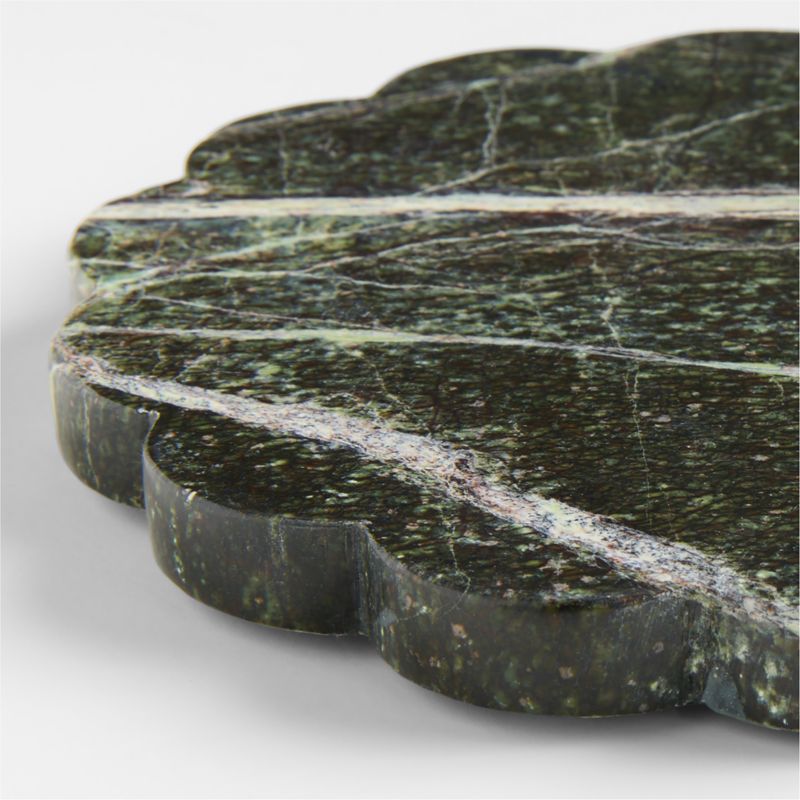 Green Scallop Marble Trivet by Laura Kim - image 5 of 5