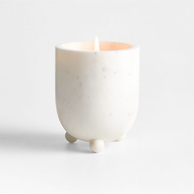 View Marble Earl Grey Scented Candle by Laura Kim details