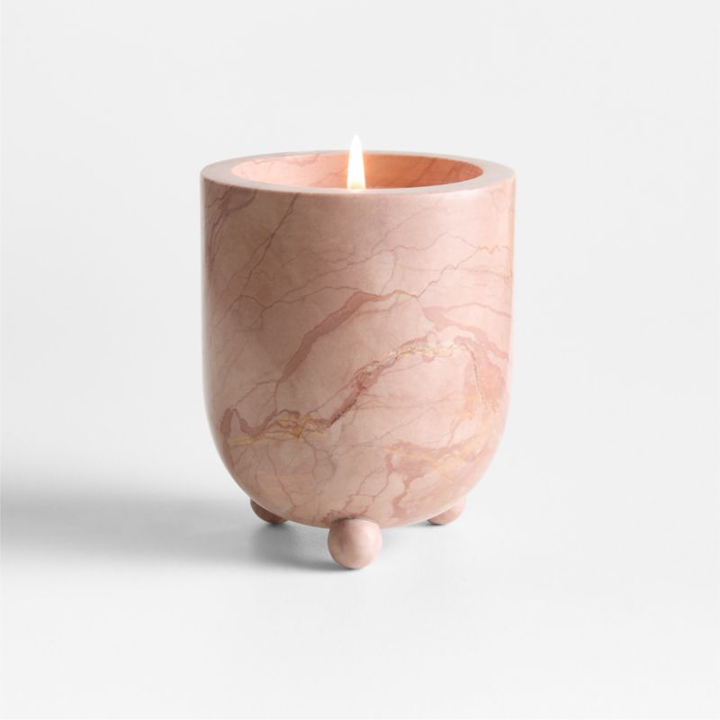 Marble Garden Carrot Flower Scented Candle by Laura Kim - image 0 of 4