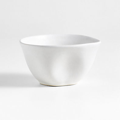 View Petals White Stoneware Cereal Bowl by Laura Kim details