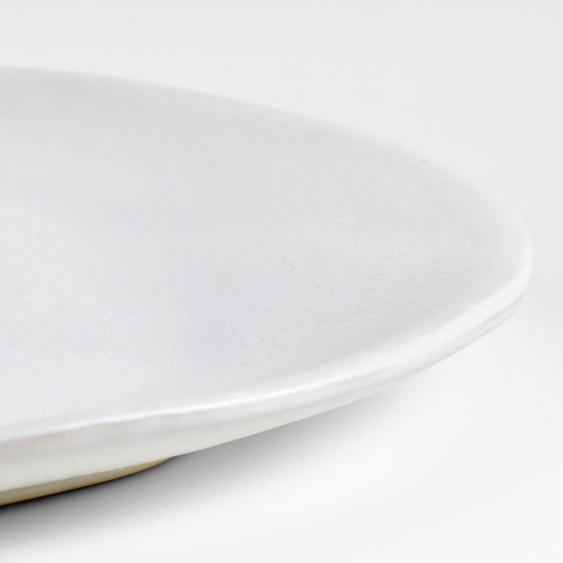 Petals White Stoneware Dinner Plate by Laura Kim - image 8 of 8