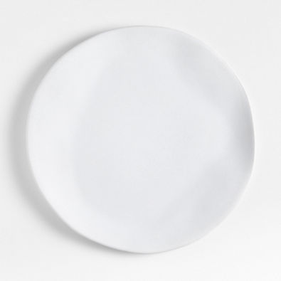 View Petals White Stoneware Dinner Plate by Laura Kim details