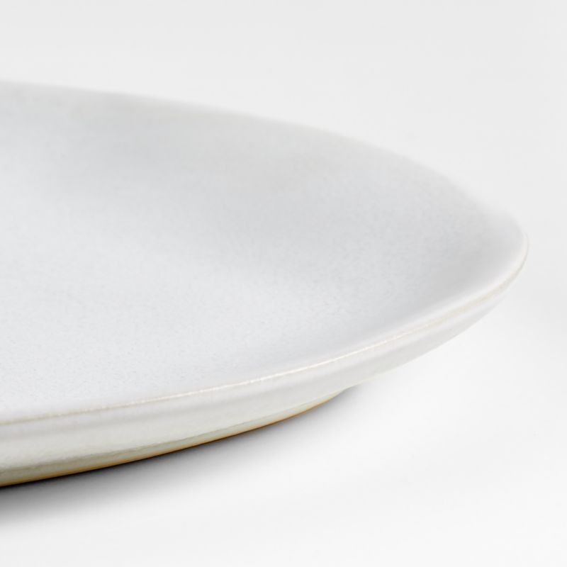 Petals White Stoneware Salad Plate by Laura Kim