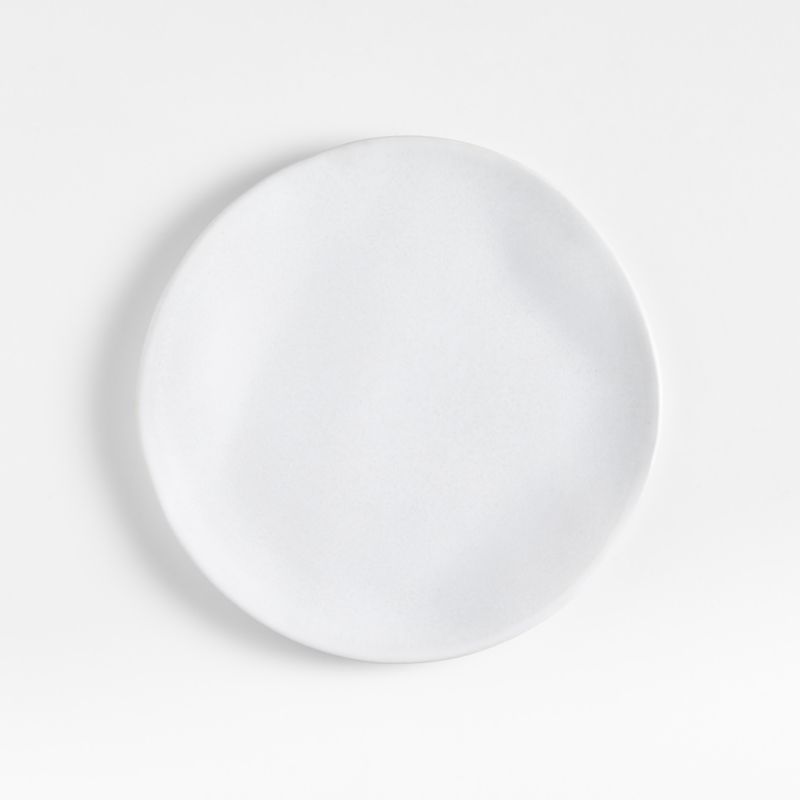 Petals White Stoneware Salad Plate by Laura Kim