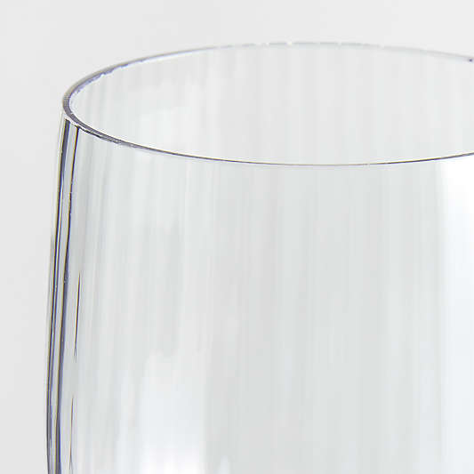 Plisse Fluted 9-Oz. All-Purpose Wine Glass by Laura Kim