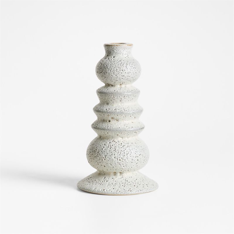 Toulouse Small Ceramic Taper Candle Holder by Laura Kim - image 4 of 6