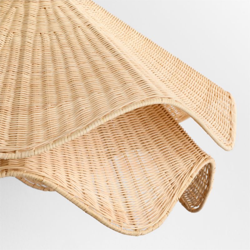 Lia Pendant Light with Light Fiber Shade - image 6 of 12