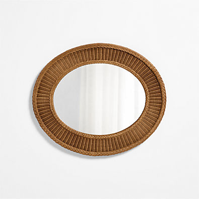 View Fable Rattan Mirror by Sharland England details