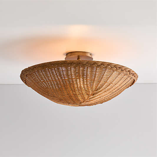 Folklore Semi Flushmount by Sharland England