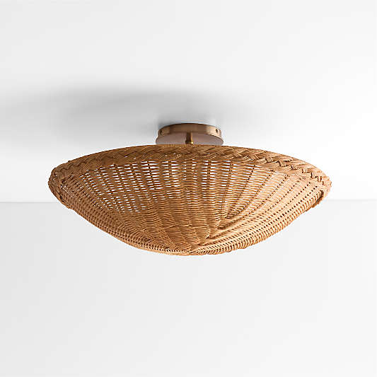 Folklore Semi Flushmount by Sharland England