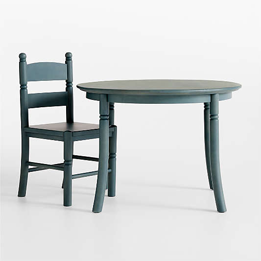 Jouer Balsam Green Wood Kids Play Table by Sharland England