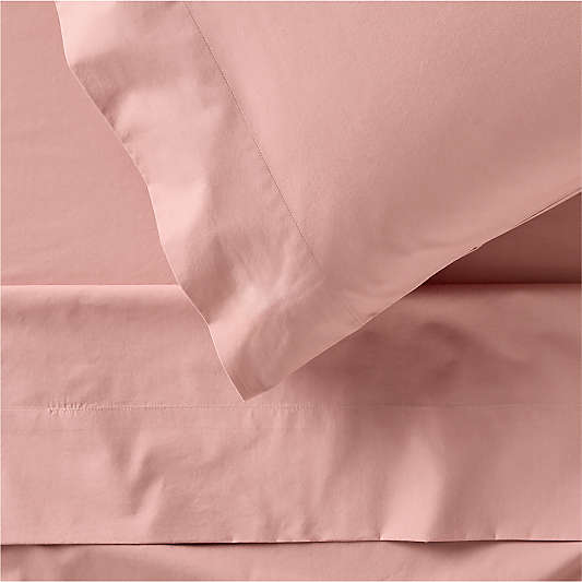 Lake House Cozy Cloud Heirloom Rose Organic Cotton Kids Sheet Set By Sharland England