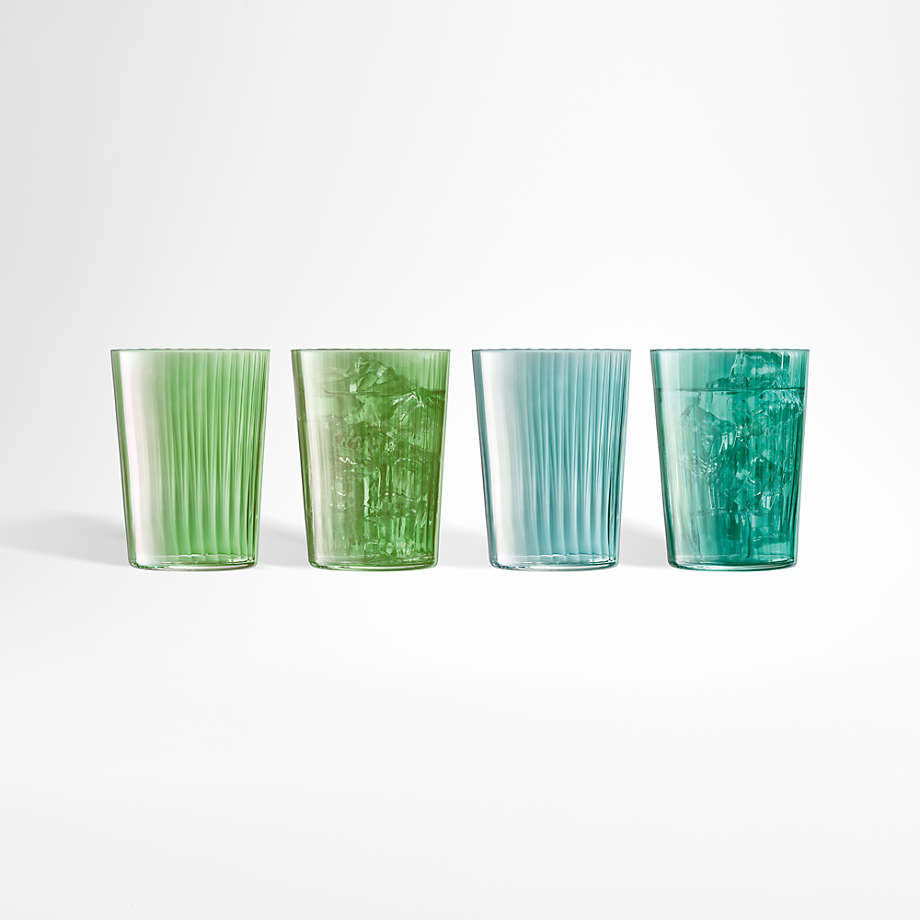 LSA Gems Wine Glass, Set of 4 - Jade