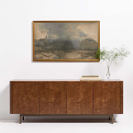 "Intermezzo" by Lillian Winkler 50"x30" Framed Wall Art Print