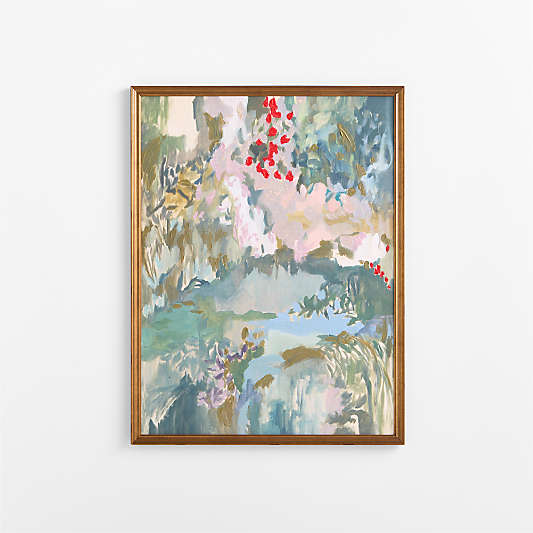 "La Bain" by Carolyn Misterek 32" x 42" Framed Wall Art Print