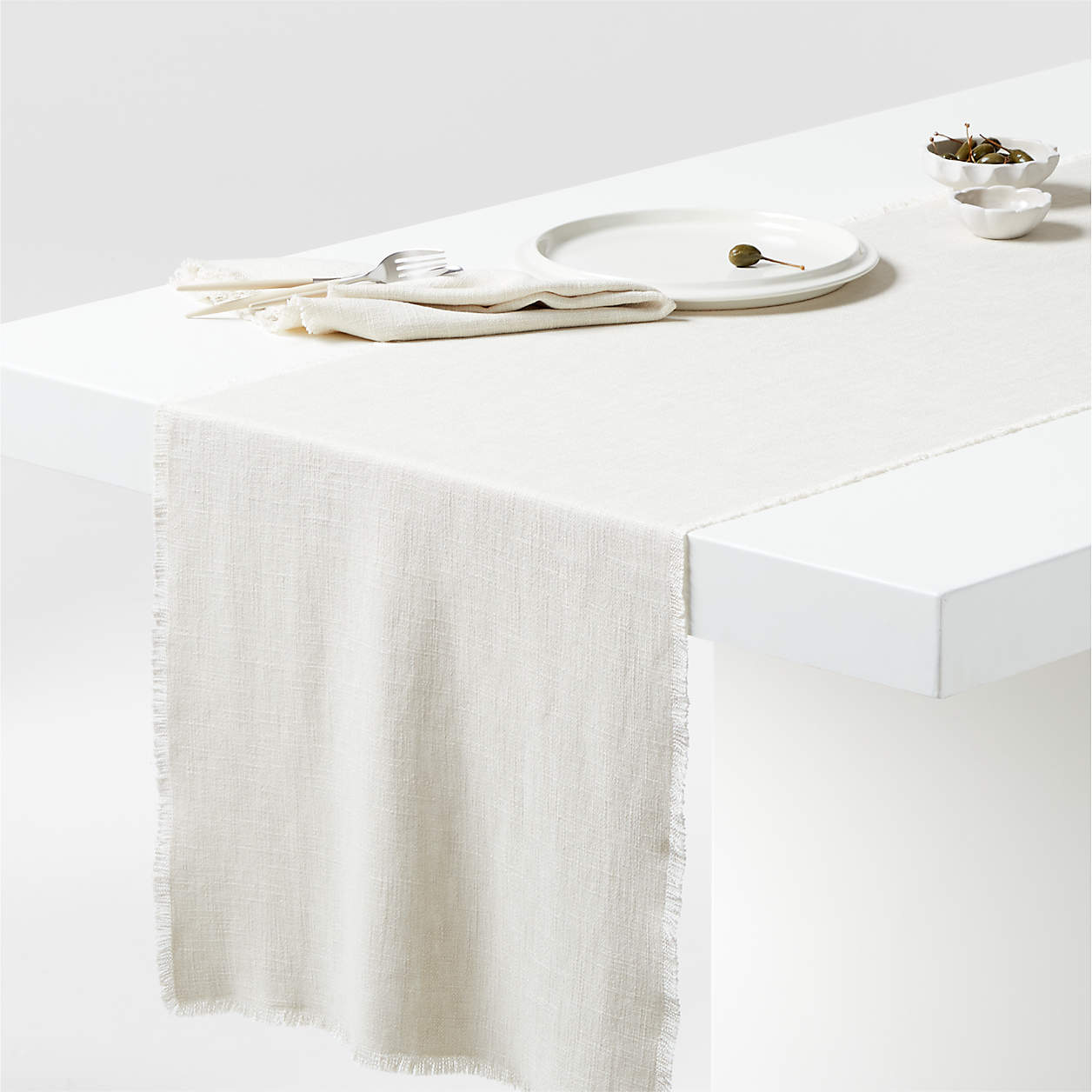 Frange 90" Fringe Table Runner by Athena Calderone + Reviews Crate