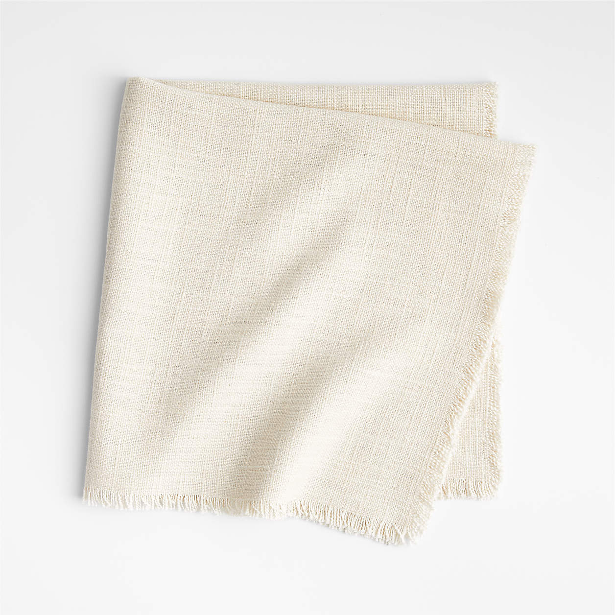 Frange Fringe Napkin by Athena Calderone + Reviews Crate & Barrel