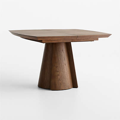 Ladera 48"-70" Oak Extendable Pedestal Dining Table