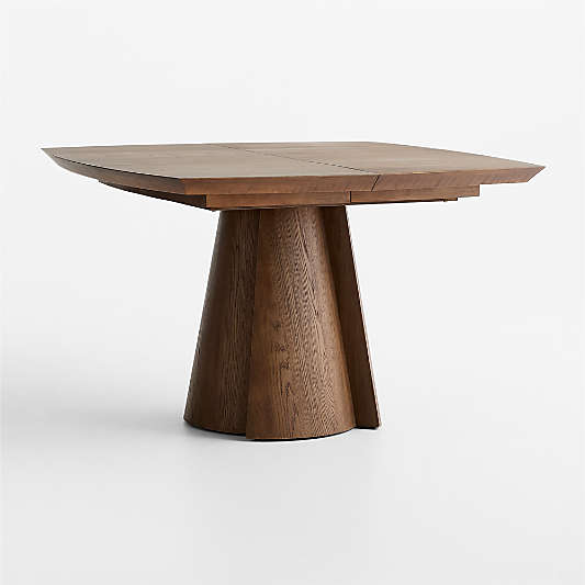 Ladera 48"-70" Oak Extendable Pedestal Dining Table