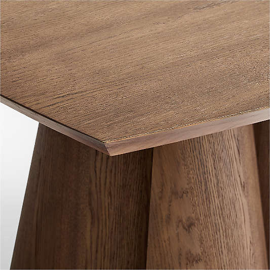 Ladera 48"-70" Oak Extendable Pedestal Dining Table