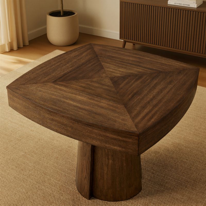 Ladera 40" Oak Wood Chess and Game Table - image 3 of 9