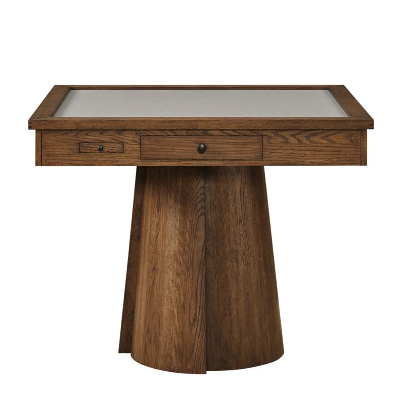 Ladera 40" Oak Wood Mahjong and Game Table - image 7 of 9