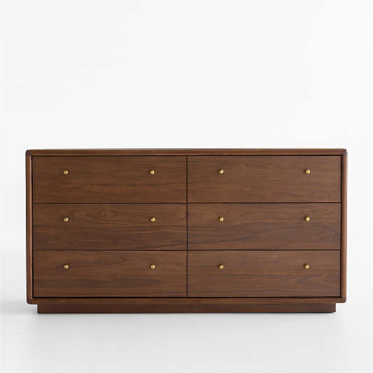 Lafayette Walnut Wood Dresser (62"-72")