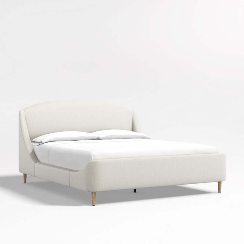 Lafayette Natural Beige Upholstered California King Bed