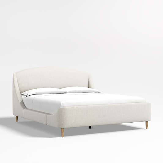 Lafayette Natural Beige Upholstered California King Bed