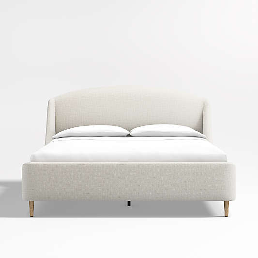 Lafayette Natural Beige Upholstered California King Bed