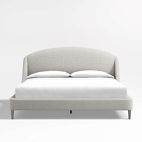 Upholstered Fabric Beds Crate And Barrel