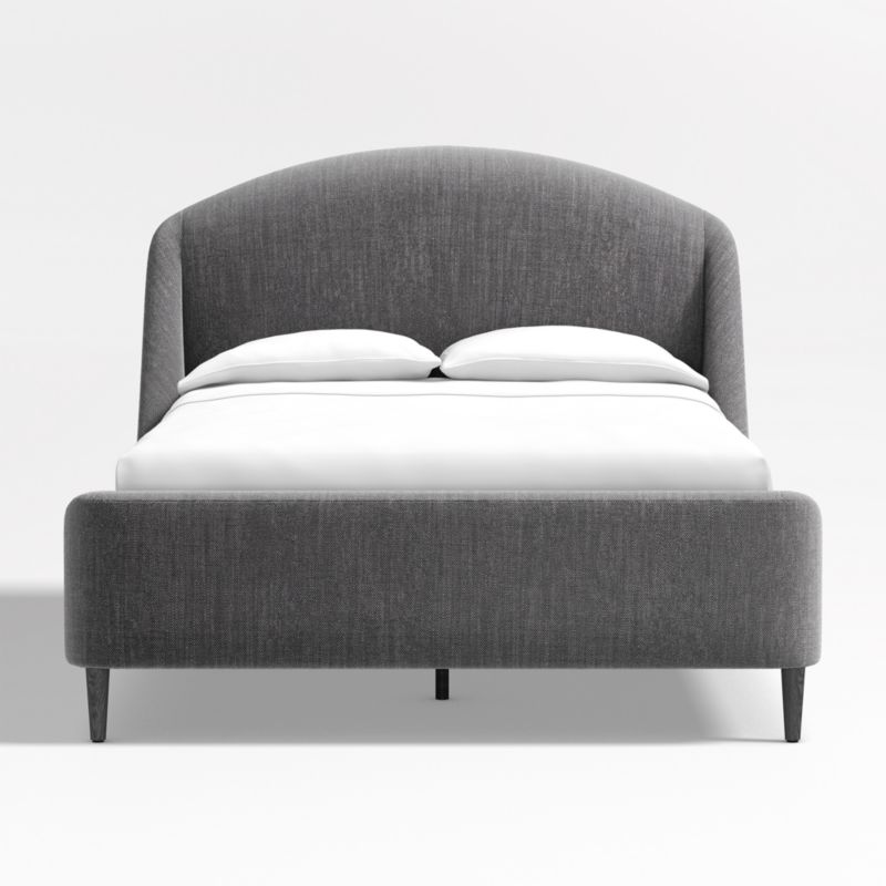 Lafayette Charcoal Grey Upholstered Full Bed